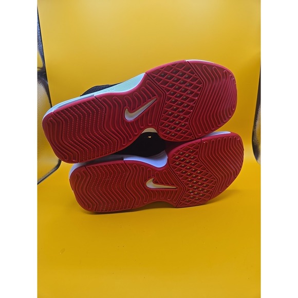 Nike Lebron Sneakers Mens 9.5 Black Red Witness VII Faze Basketball Shoe Trainer - Picture 4 of 9